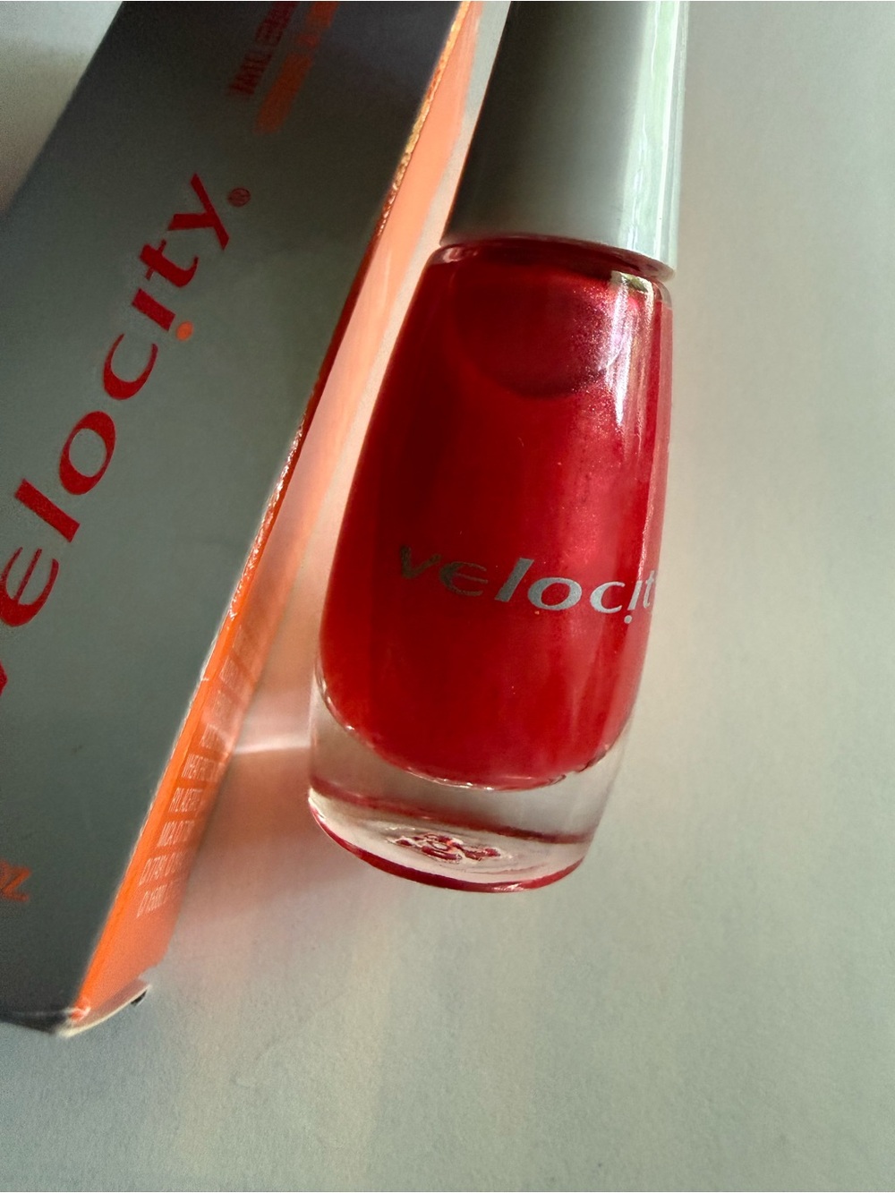 Mary Kay Velocity Nail Enamel Mango Spice NOS Vintage
